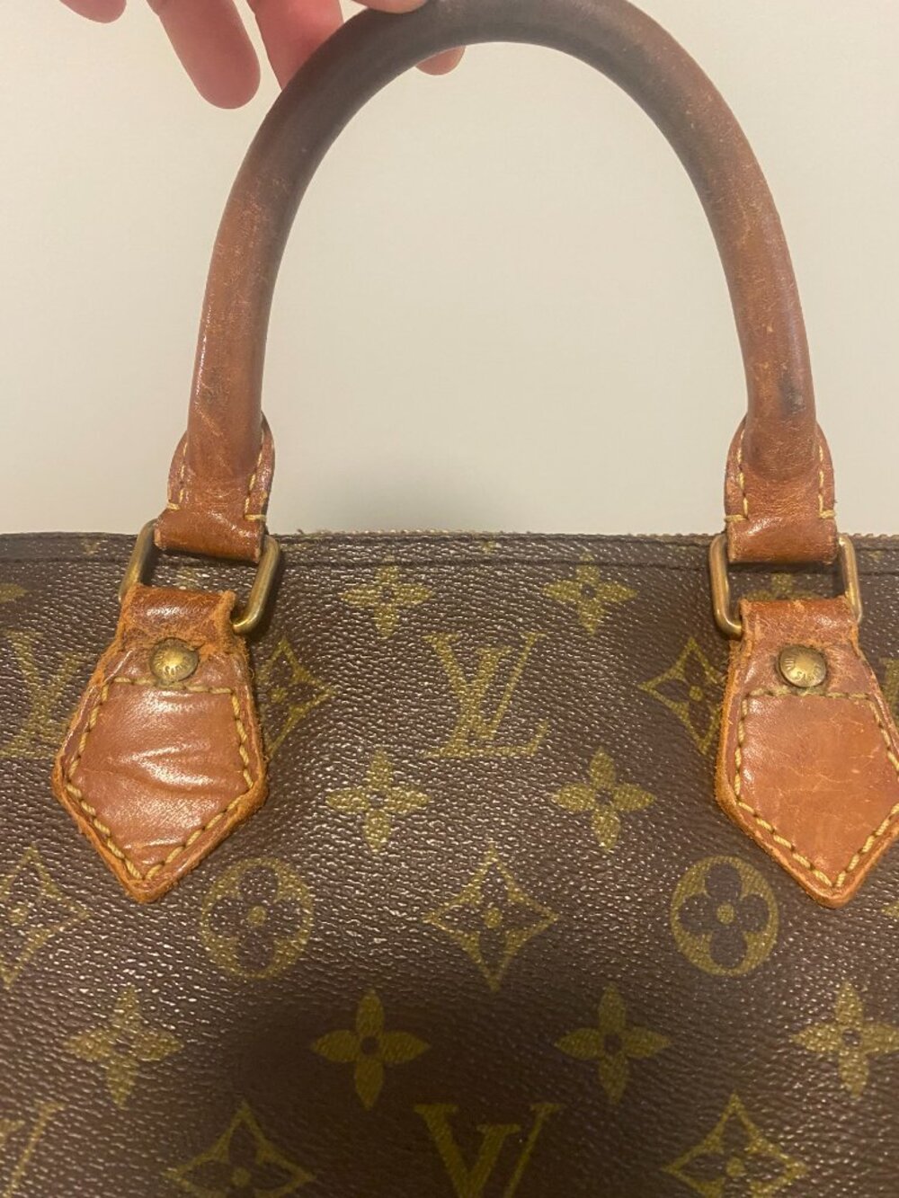 Authentic Louis Vuitton Monogram Speedy 40 Vintage Hand Bag Brown - Picture 11 of 17
